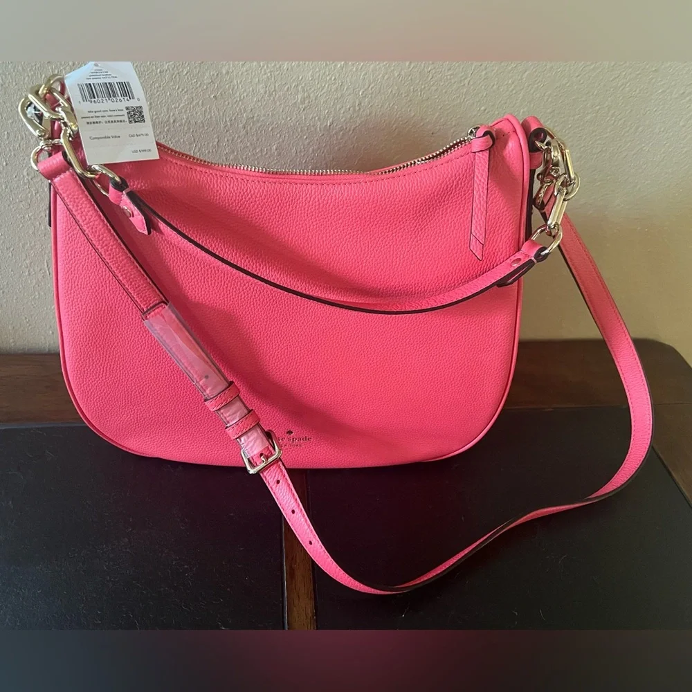 Kate Spade purse mulberry street Vivian hand bag ripe papaya pink